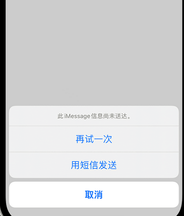 印台apple维修iPhone上无法正常发送iMessage信息