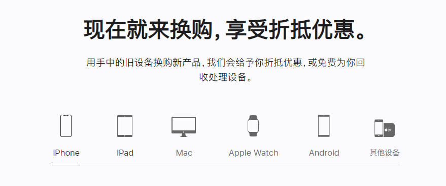 印台苹果手机维修分享iPhone以旧换新的去处 