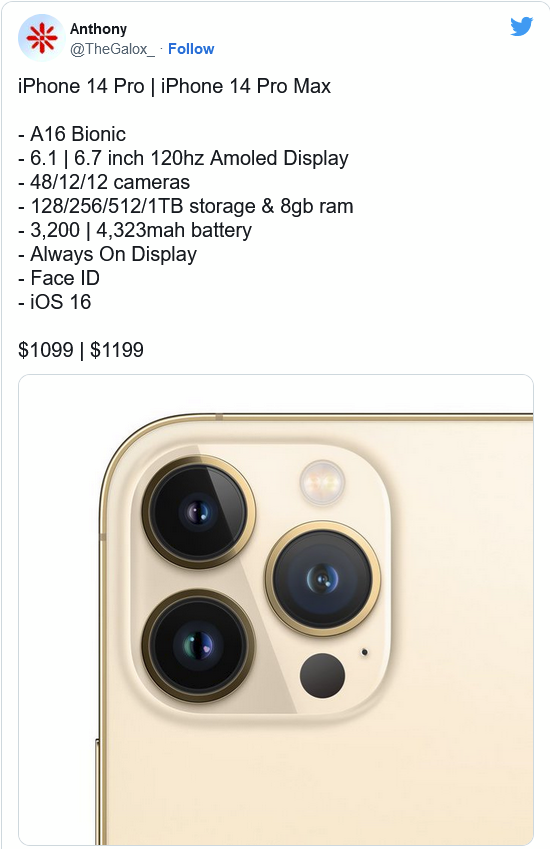 印台苹果14维修分享iPhone 14全系涨价 
